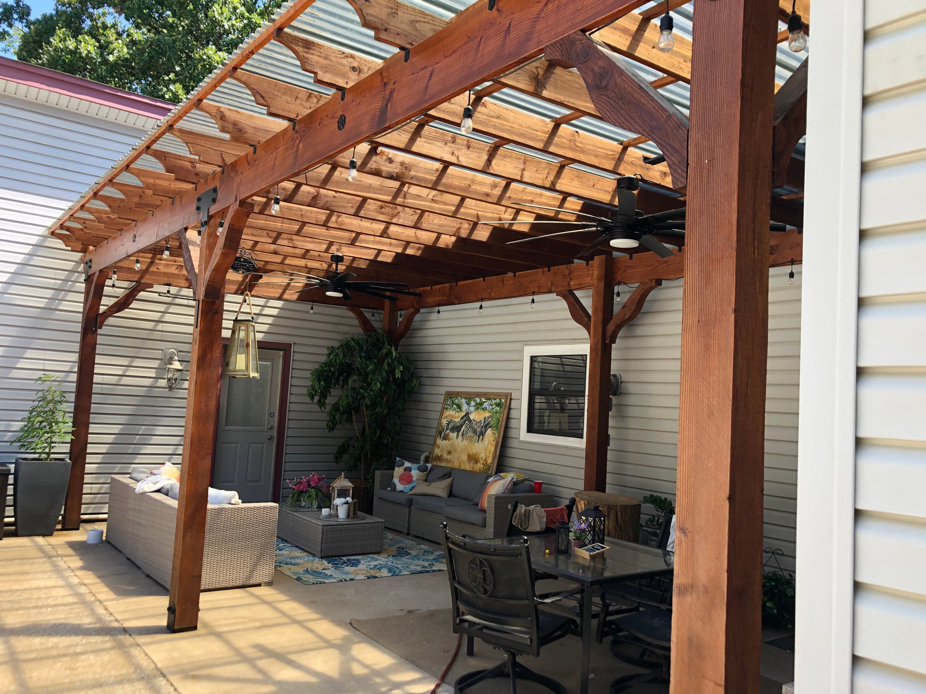 Custom Pergolas project 2 by Moy & Brothers Construction